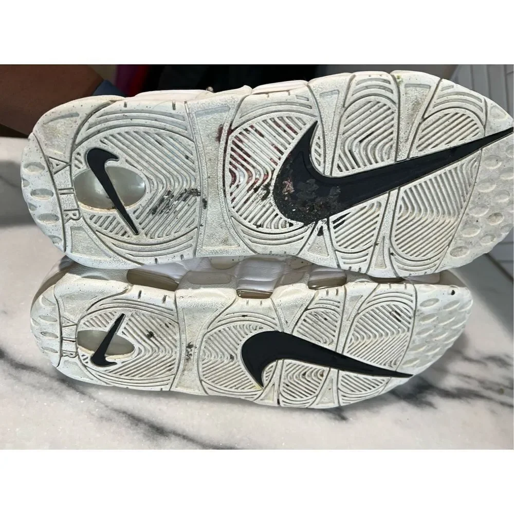 Nike Air More Uptempo '96 Primary Colors Sail Black Multicolor DM1297-100 SZ10.5
